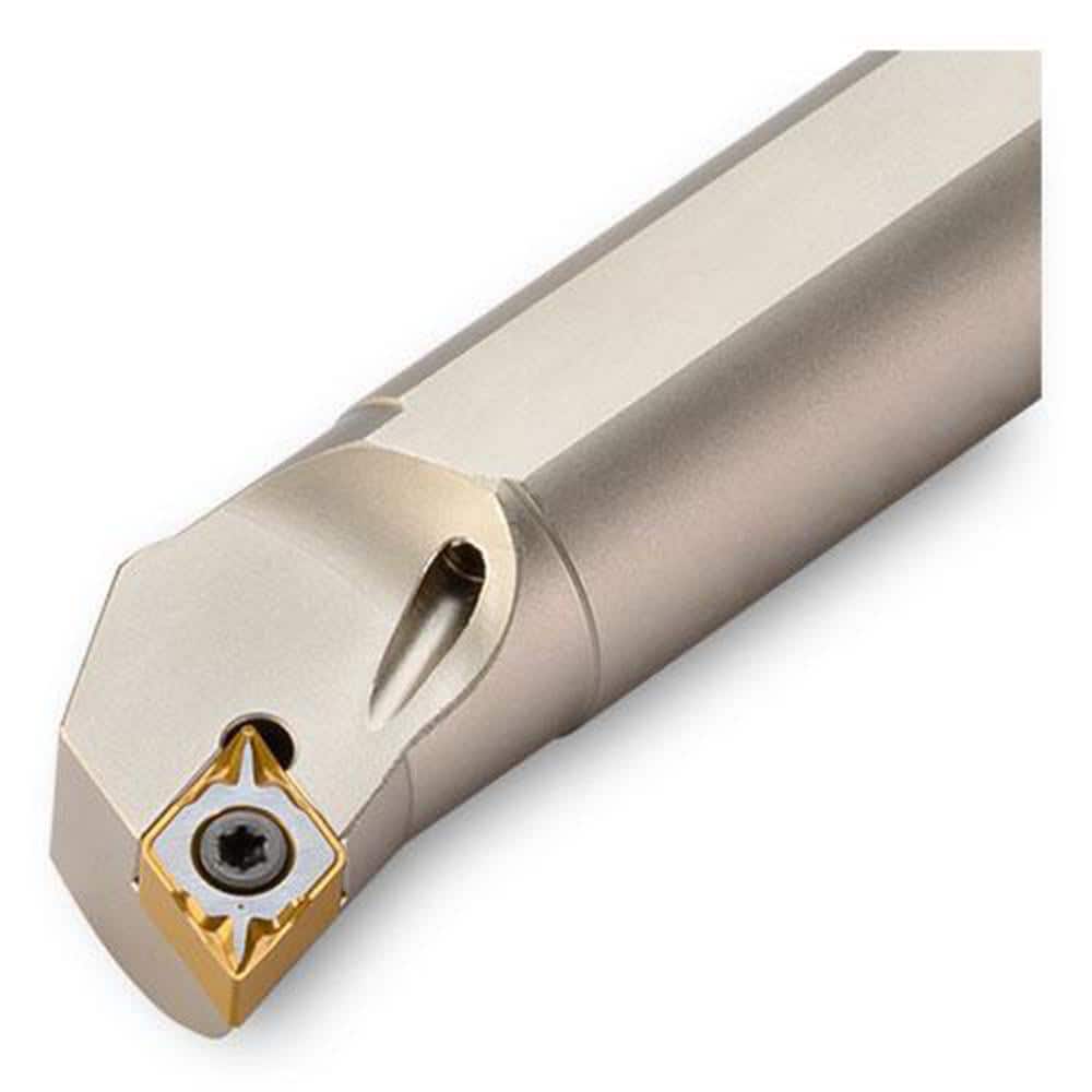 Indexable Boring Bar: A12S-SXQNL-2.7, 100.00° N/A Steel 10.0000″ OAL, Screw,