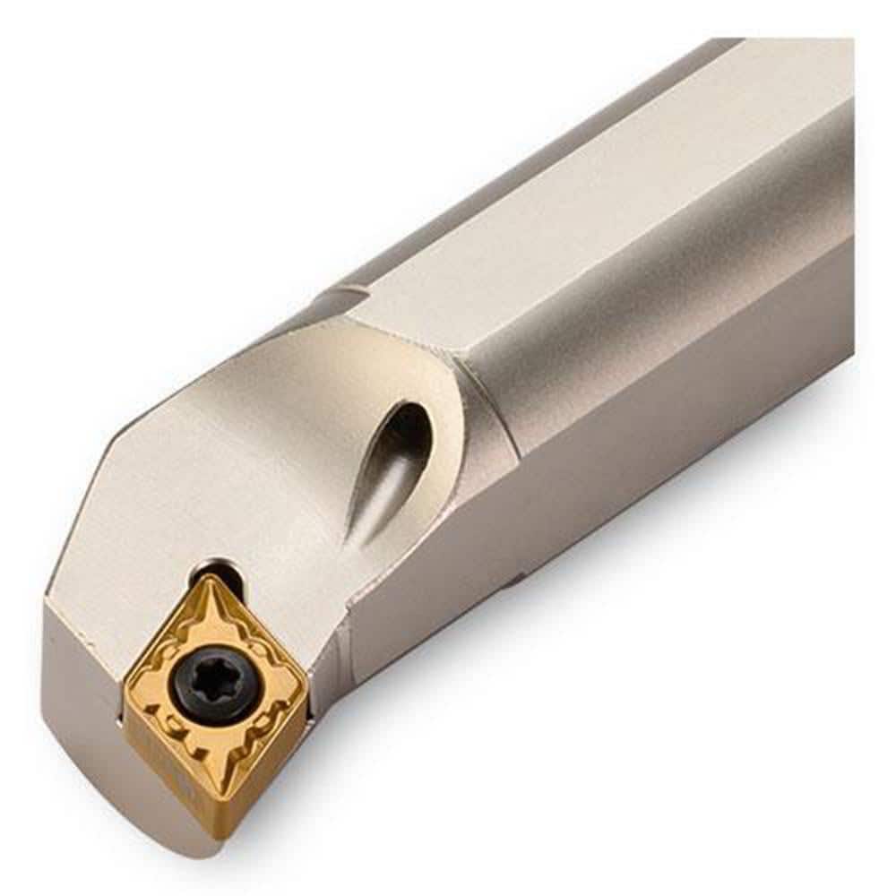 Indexable Boring Bar: A16T-SXUNR-3.5, 1.00 mm Shank Dia, 93.00° N/A Steel 12.0000″ OAL, Screw,