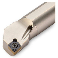 Indexable Boring Bar:  A10R-SCLNR-2.2,  95.00° N/A Steel 8.0000″ OAL,  Screw,