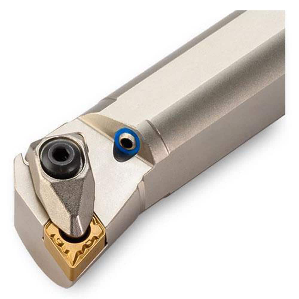 Indexable Boring Bar:  A16T-TXQNL-3.5,  1.00 mm Shank Dia,  100.00° N/A Steel 12.0000″ OAL,  Clamp,
