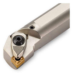 Indexable Boring Bar:  A16T-TCLNR-33-TB,  1.00 mm Shank Dia,  95.00° N/A Steel 12.0000″ OAL,  Clamp,