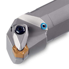 Indexable Boring Bar:  A24U-THSNL-4,  45.00° N/A Steel 14.0000″ OAL,  Clamp,