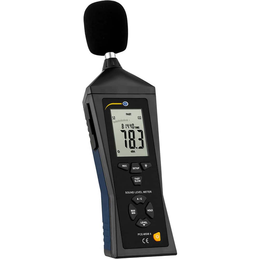 Sound Meters; Meter Type: Class 2 Sound Meter; Frequency Weighting: A & C; Maximum Decibel Rating: 130; Minimum Decibel Rating: 30; Display Type: LCD; Accuracy (dB): ™1.4; Accuracy: ™1.4