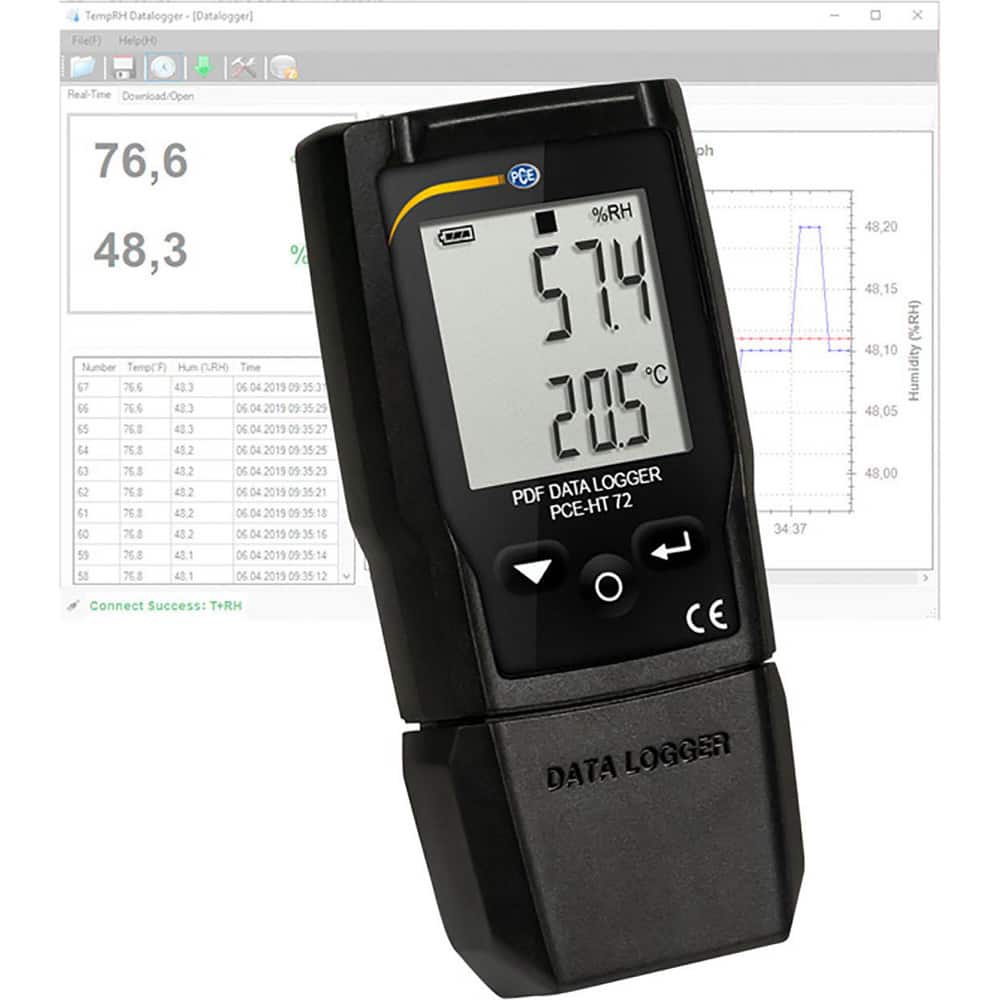 Thermometer/Hygrometers & Barometers; Probe Type: Build-in; Accuracy Degree (C): 0 ™C/32 ™F; ™1 ™C/1.8 ™F; Accuracy Degree (F): 0 ™C/32 ™F; ™1 ™C/1.8 ™F; Type: Thermo-Hygrometer; Temperature/Humidity Recorder; Hygrometer; Accuracy: 0 ™C/32 ™F; ™1 ™C/1.