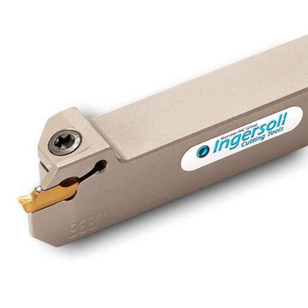 Indexable Grooving Toolholder: TTSER25.4-2T7, 0.0630″ Max Groove Width 0.2750″ Max Depth, Uses TDI 2, SC*T 2 & TSL 2 Inserts, 1.0000″ Shank Height, 1″ Shank Width, No