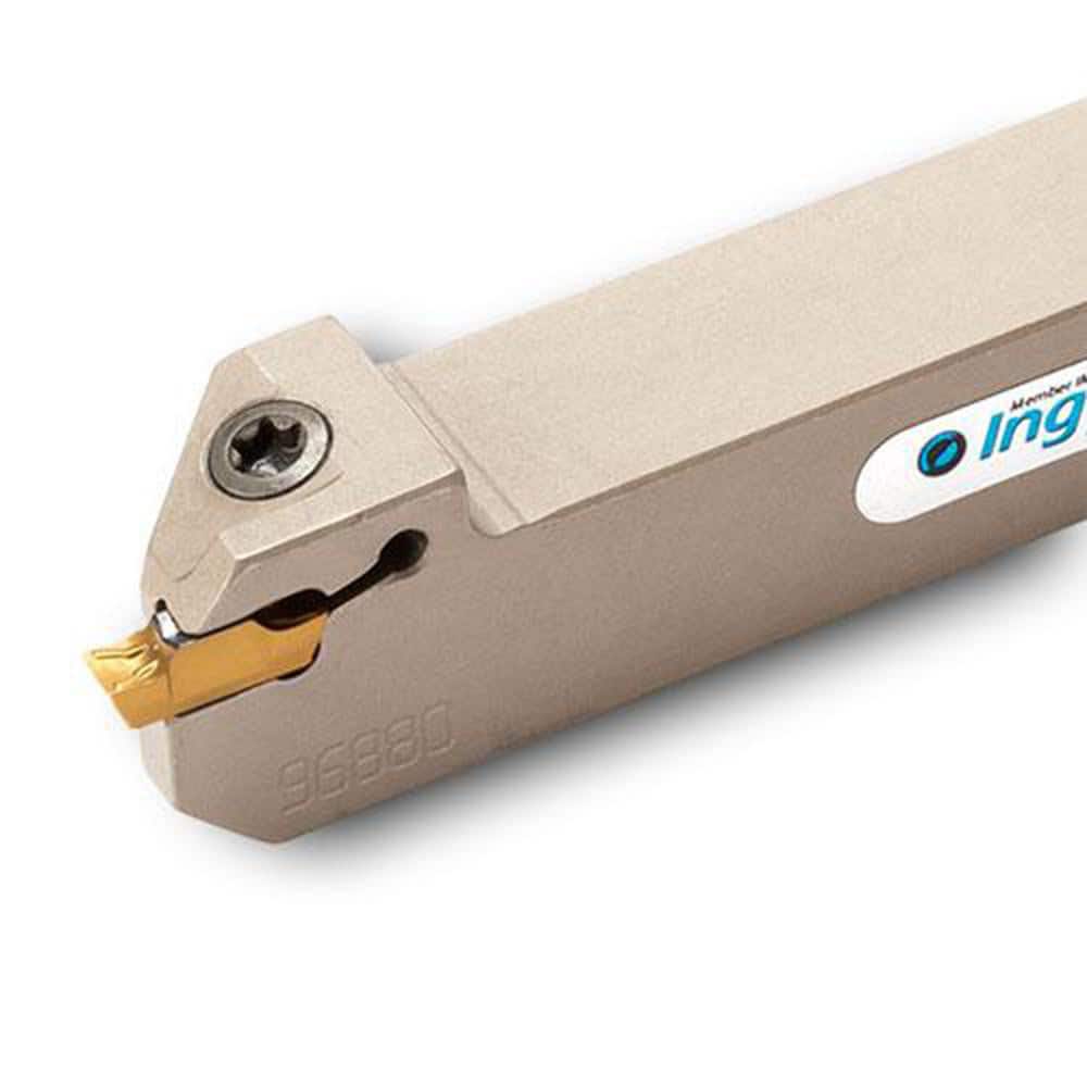 Indexable Grooving Toolholder: TGSFL9.5-3T2, 0.0940″ Max Groove Width 0.0790″ Max Depth, Uses TDI 2, TDI 3, SC*T 2, SC*T 3, TSL 2 & TSL 3 Inserts, 0.3750″ Shank Height, 3/8″ Shank Width, No