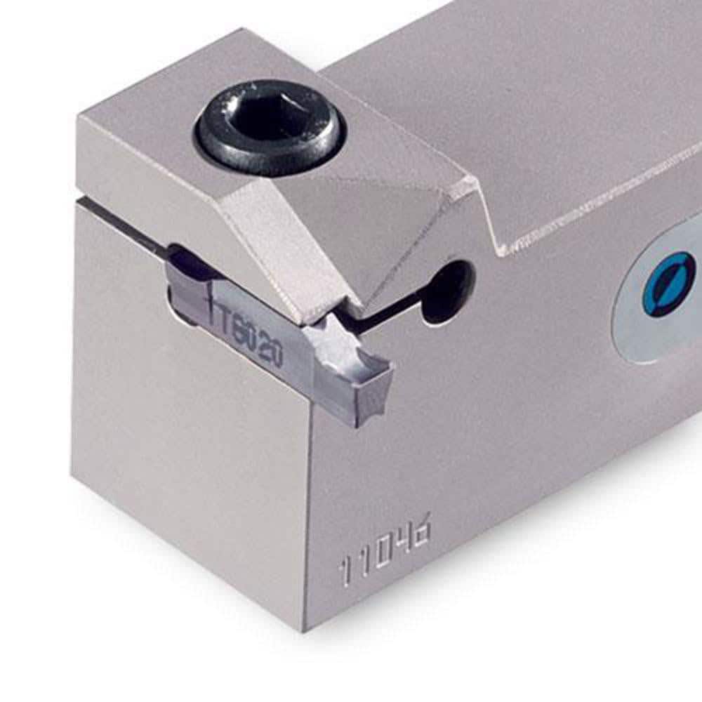 Indexable Grooving Toolholder: TGFPR31.8-4, 0.1180″ Max Groove Width 0.1890″ Max Depth, Uses TD 2, TD 3, TD 4, TS 2, TS 3 & TS 4 Inserts, 1.2500″ Shank Height, 1-1/4″ Shank Width, No