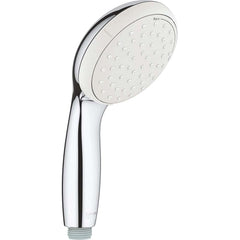 Grohe - Shower Heads & Accessories; Type: Hand Shower ; Material: Metal ; GPM: 1.75 ; Face Diameter: 4 (Inch); Finish/Coating: Polished Chrome ; Settings: Spray, Pulse, Combination Pulse-Massage - Exact Industrial Supply
