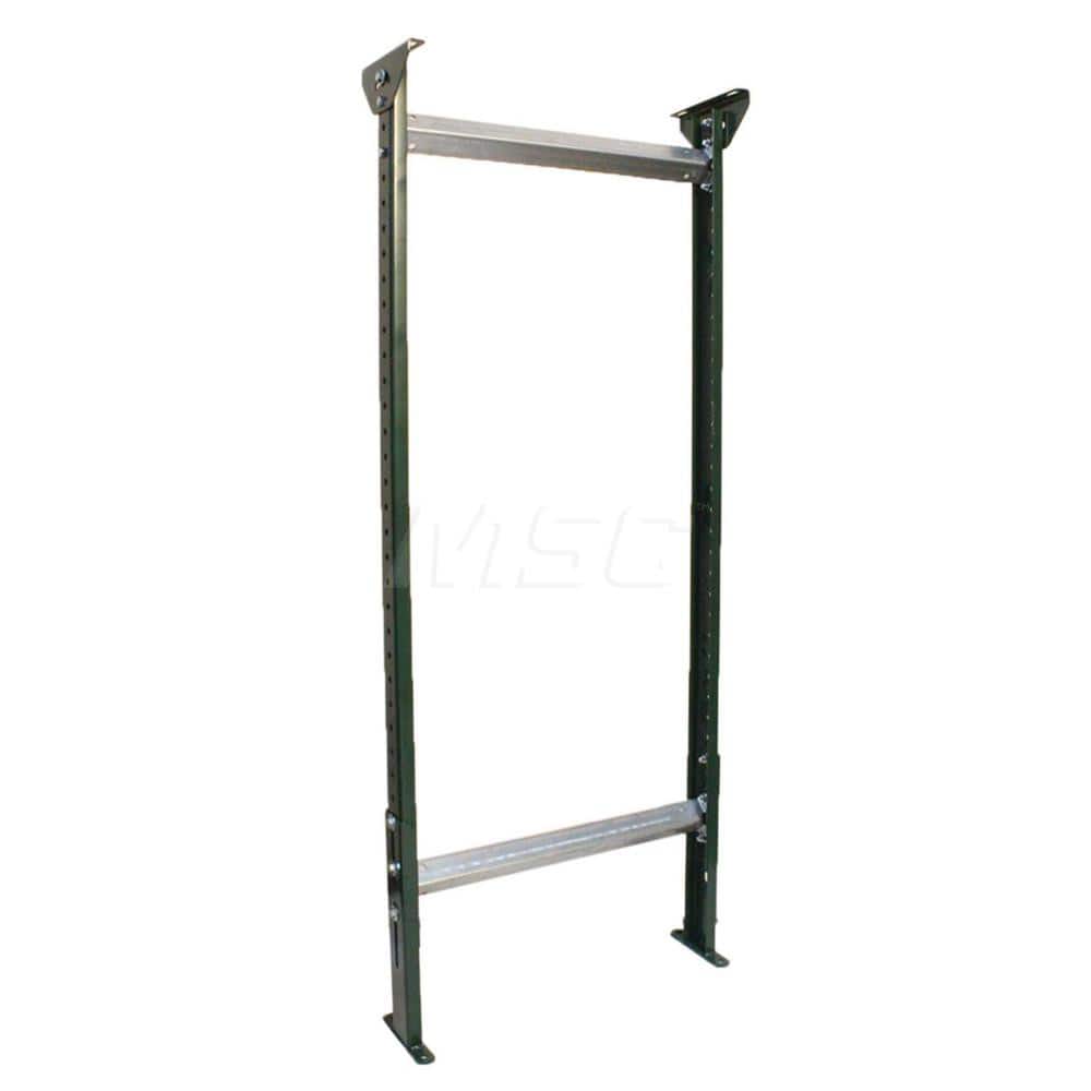 Conveyor Accessories; Type: H Stand; Width (Inch): 11; For Use With: Conveyor of 4″ channel frames and 10″ BF channel frames; Overall Height: 67.0000 in; Material: Steel; Overall Length (Inch): 8.00; Length: 8.00; Overall Length: 8.00; Accessory Type: H