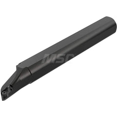 Indexable Boring Bar:  A20M-SDXCR07,  22.00 mm Min Bore,  19.98 mm Shank Dia,  120.00° N/A Steel 150.0000″ OAL,  Screw,