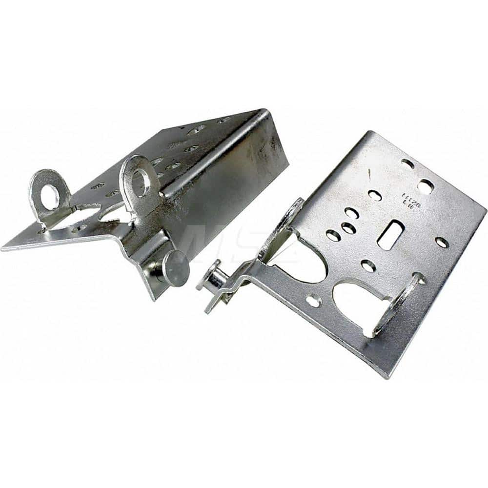 Garage Door Hardware; Type: Garage Door Bottom Lift and Roller Bracket; For Use With: Residential Door; Material: Steel; Overall Width: 3; Overall Height: 5.6875; Finish/Coating: Zinc-Plated; Includes: Works with Doors 1-3/8 to 2 in or Doors with 2 or 3