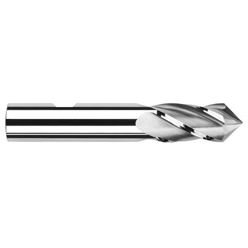0.6250″ (5/8″) Cutter Diameter × 1.6250″ (1-5/8″) Length of Cut × 90° included Cobalt Drill/End Mill, 4 Flutes - Exact Industrial Supply