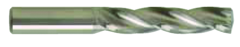 17.5mm Dia-Carbide HP 5XD Drill-150° Point-Bright - Benchmark Tooling