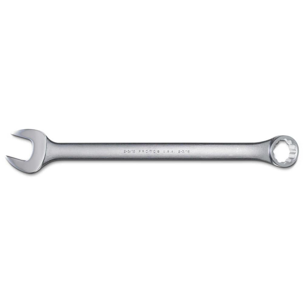 Combination Wrenches; Handle Type: Straight; Head Type: Combination; Box End Type: 12-Point; Wrench Size (Decimal Inch): 0.3750; Material: Alloy Steel; Finish: Satin; Head Offset Angle: 15 ™; Opening Angle: 15 ™; Overall Length (Decimal Inch): 6.0000; H