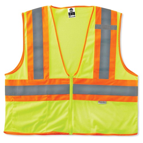 8230Z S/M Lime 2-Tone Vest Type R Class 2 - Benchmark Tooling