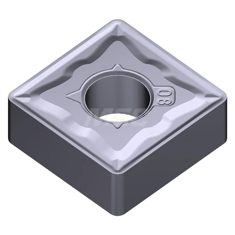 Turning Insert:  SNMG866EEM AC5005S,  Solid Carbide Absotech Finish,  1.0000″ Long,  1″ Inscribed Circle,  0.0945″ Corner Radius,  90.0 ° N/A Series  AC5005S
