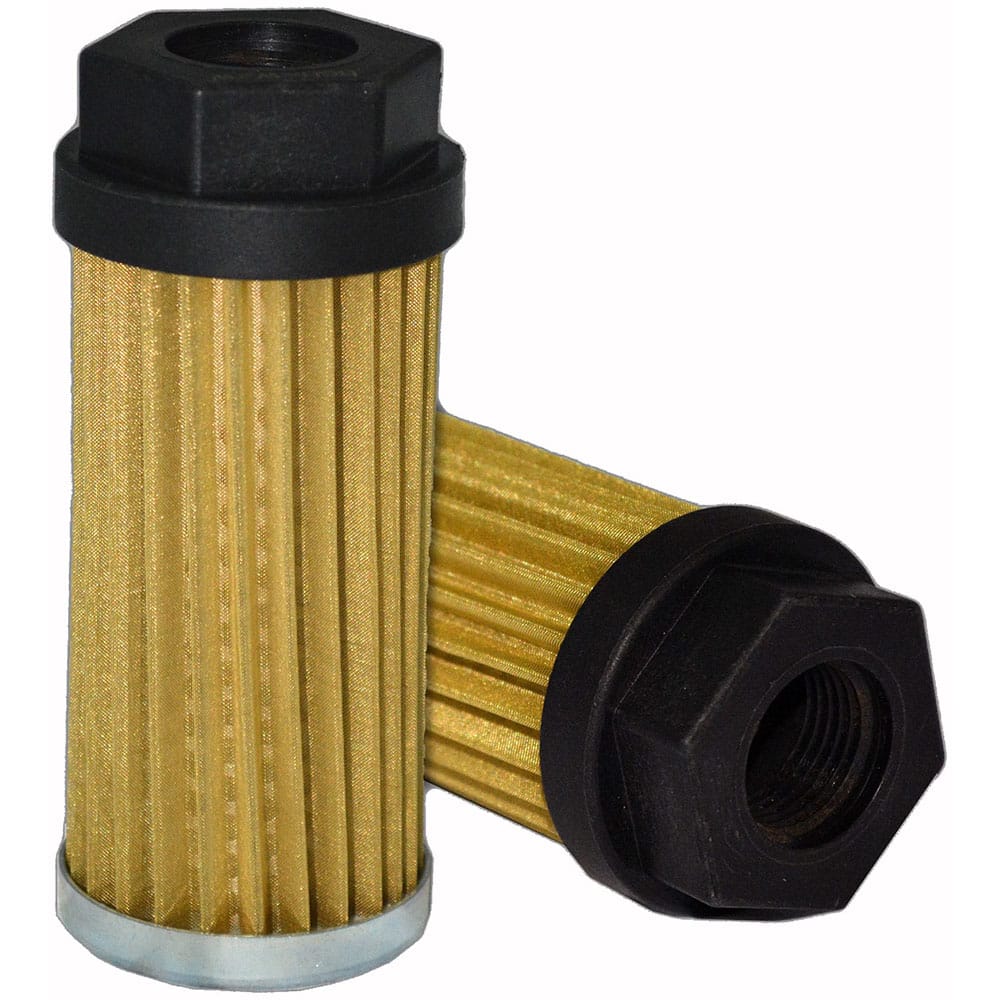 Replacement/Interchange Hydraulic Filter Element: Woven Wire, 125 µ Woven Wire