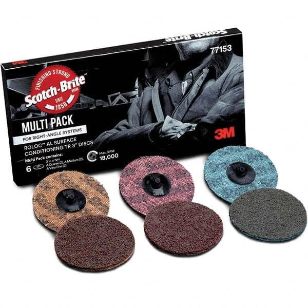 3M - Quick Change Discs Disc Diameter (Inch): 3 Attaching System: Type TR - Benchmark Tooling