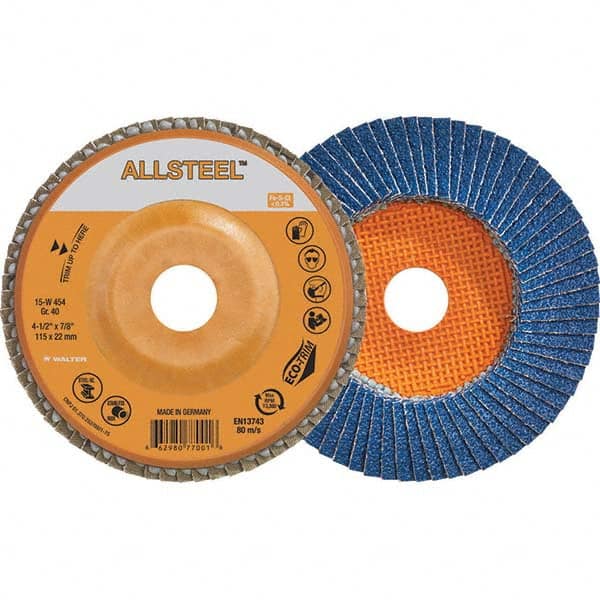 WALTER Surface Technologies - Flap Discs Abrasive Type: Coated Flap Disc Type: Type 27 - Benchmark Tooling