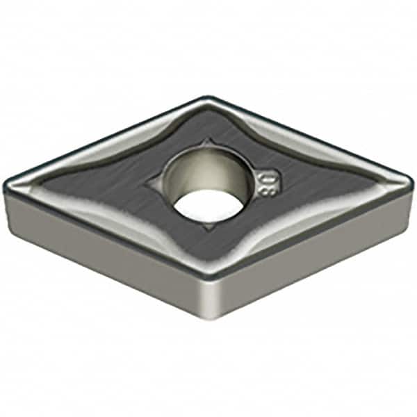 Sumitomo - DNMG434 EEM Grade AC5025S Carbide Turning Insert - TiAlSiN Finish, 55° Diamond, 1/2" Inscr Circle, 3/16" Thick, 1/16" Corner Radius - Benchmark Tooling