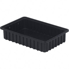 LEWISBins+ - 10-7/8" Wide x 3-1/2" High, Black Bin Divider Box - Use with DV1035 Short - Benchmark Tooling