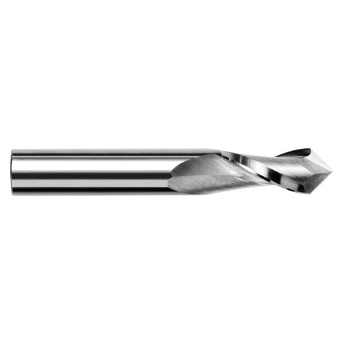 0.7500″ (3/4″) Cutter Diameter × 1.5000″ (1-1/2″) Length of Cut × 60° included Carbide Drill/End Mill, 2 Flutes - Exact Industrial Supply