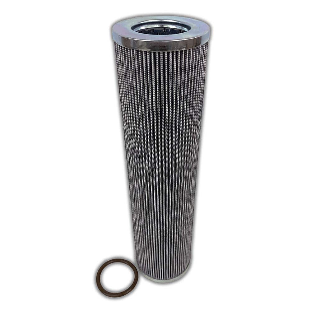 Replacement/Interchange Hydraulic Filter Element: Microglass, 10 µ