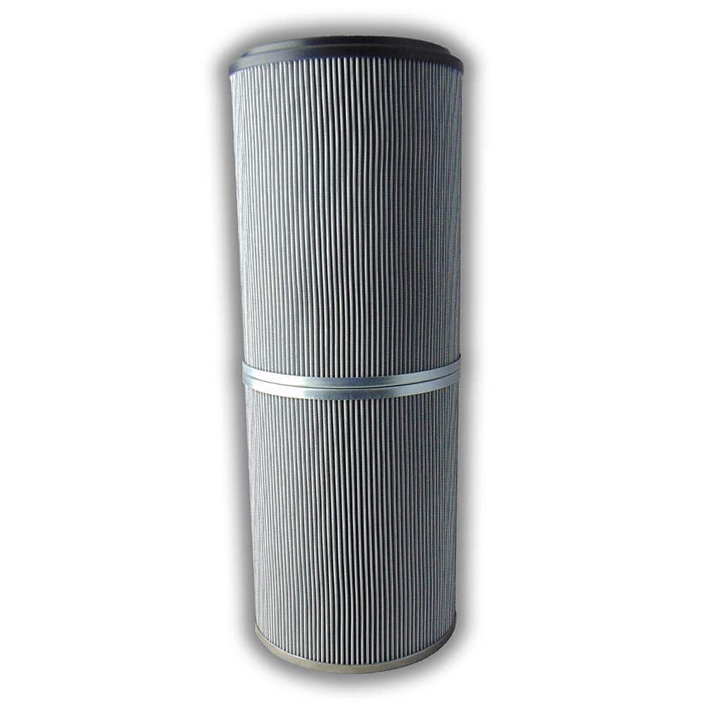 Replacement/Interchange Hydraulic Filter Element: Microglass, 10 µ