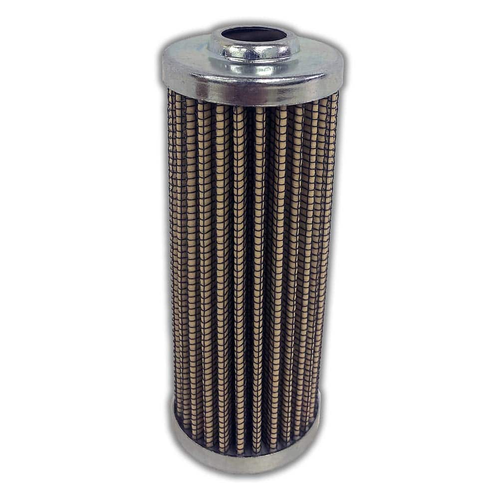 Replacement/Interchange Hydraulic Filter Element: Cellulose, 10 µ