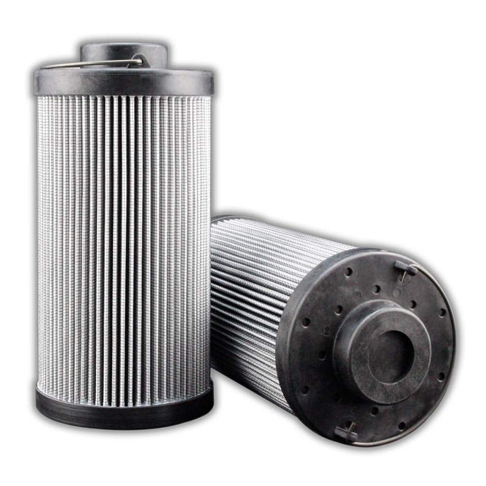 Replacement/Interchange Hydraulic Filter Element: Microglass, 10 µ