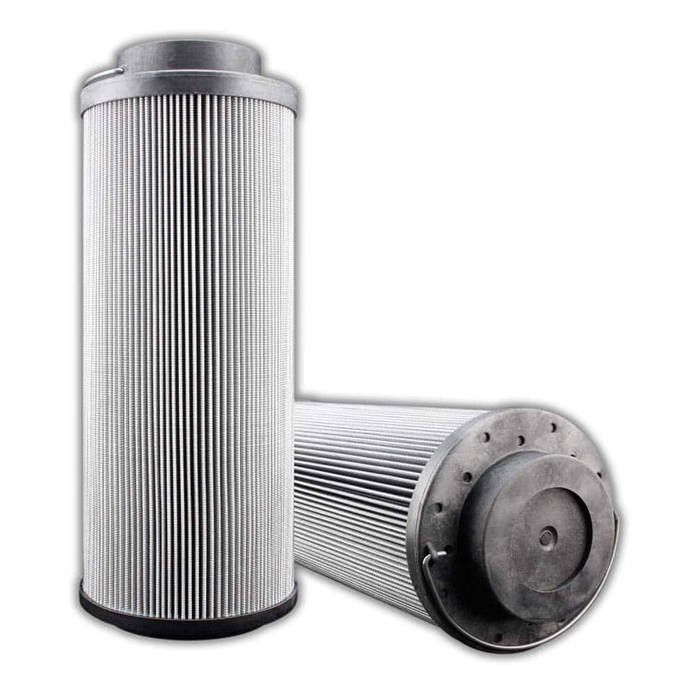 Replacement/Interchange Hydraulic Filter Element: Microglass, 10 µ