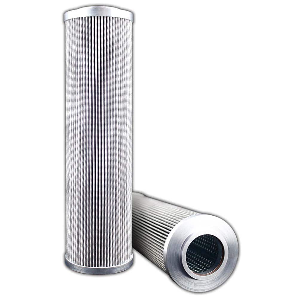 Replacement/Interchange Hydraulic Filter Element: Microglass, 10 µ