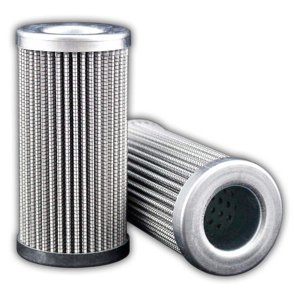 Replacement/Interchange Hydraulic Filter Element: Microglass, 10 µ