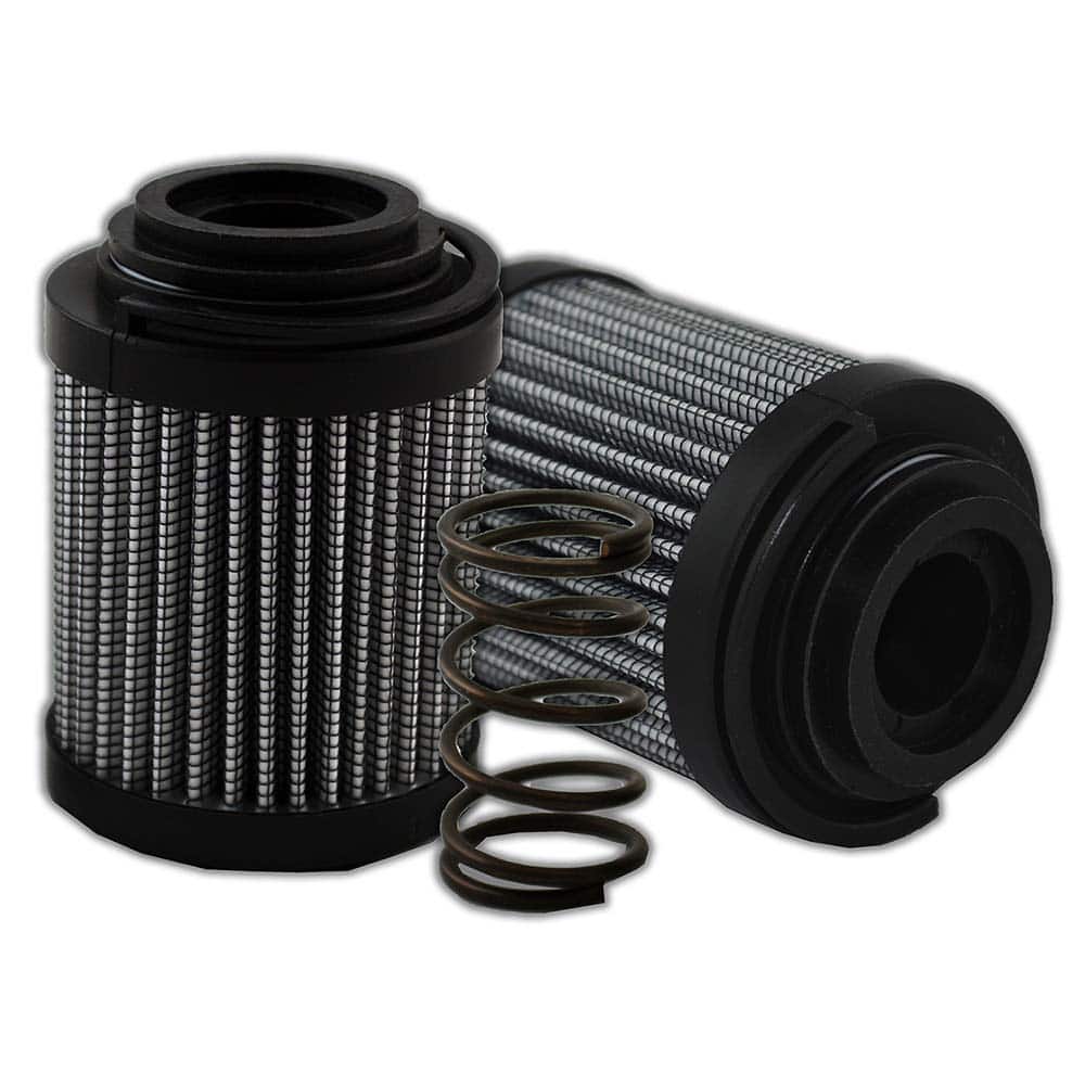 Replacement/Interchange Hydraulic Filter Element: Microglass, 10 µ