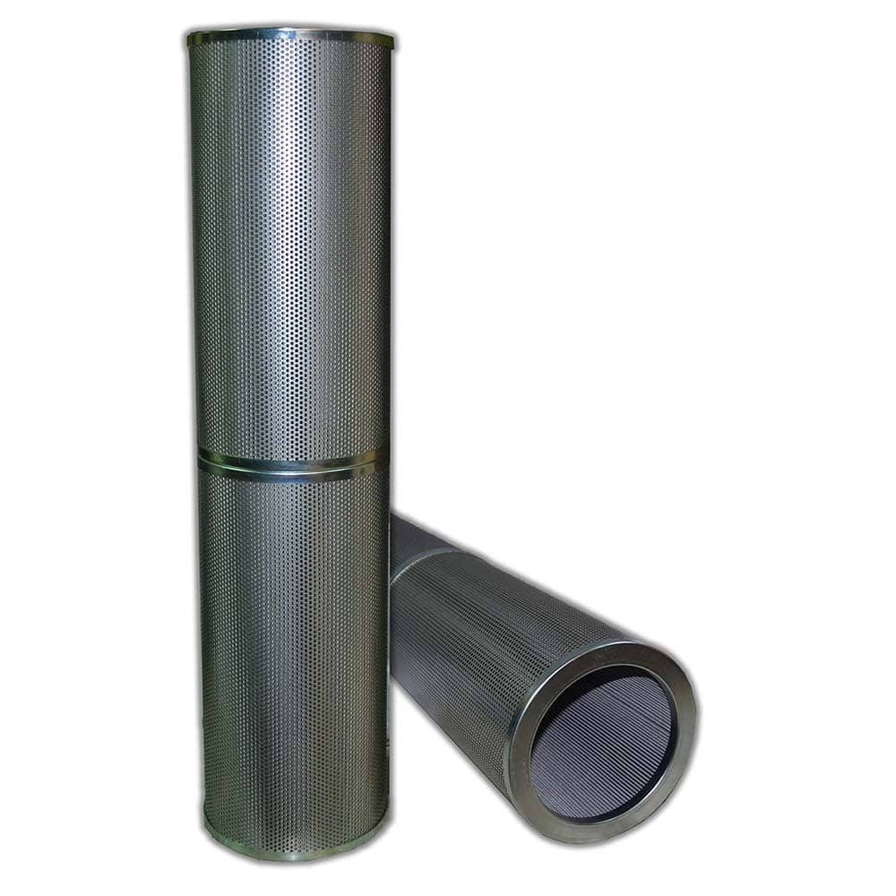 Replacement/Interchange Hydraulic Filter Element: Microglass, 10 µ