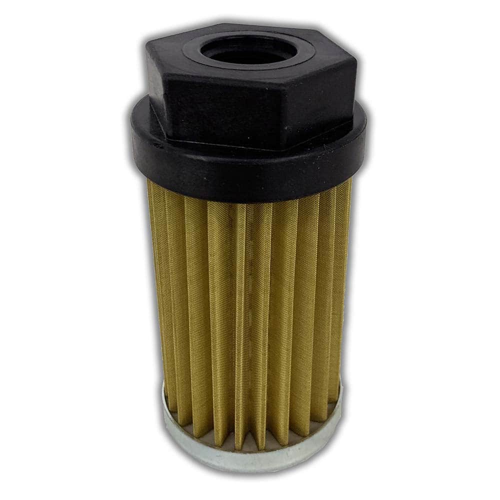 Replacement/Interchange Hydraulic Filter Element: Wire Mesh, 125 µ
