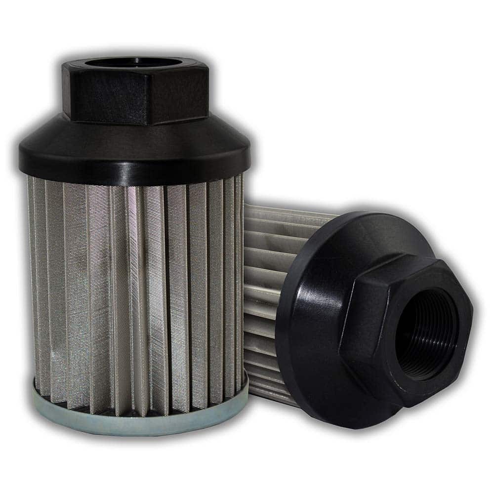 Replacement/Interchange Hydraulic Filter Element: Wire Mesh, 60 µ
