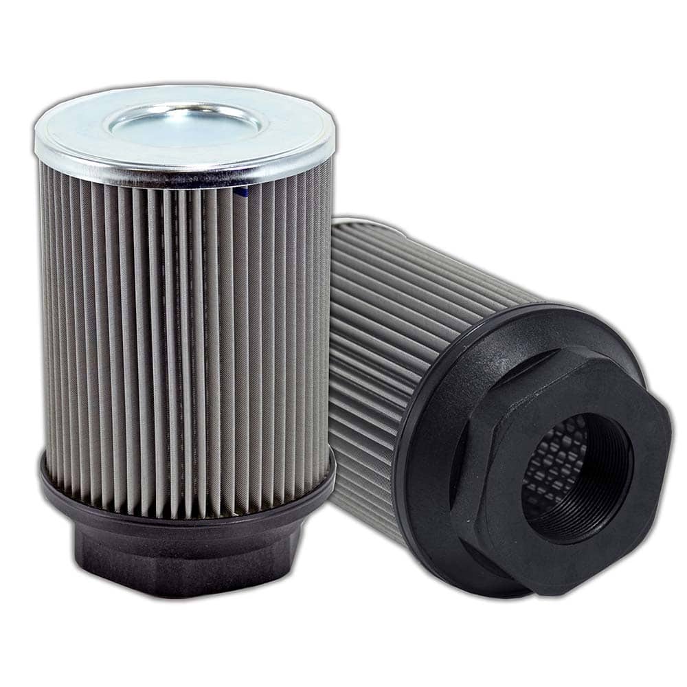 Replacement/Interchange Hydraulic Filter Element: Wire Mesh, 60 µ