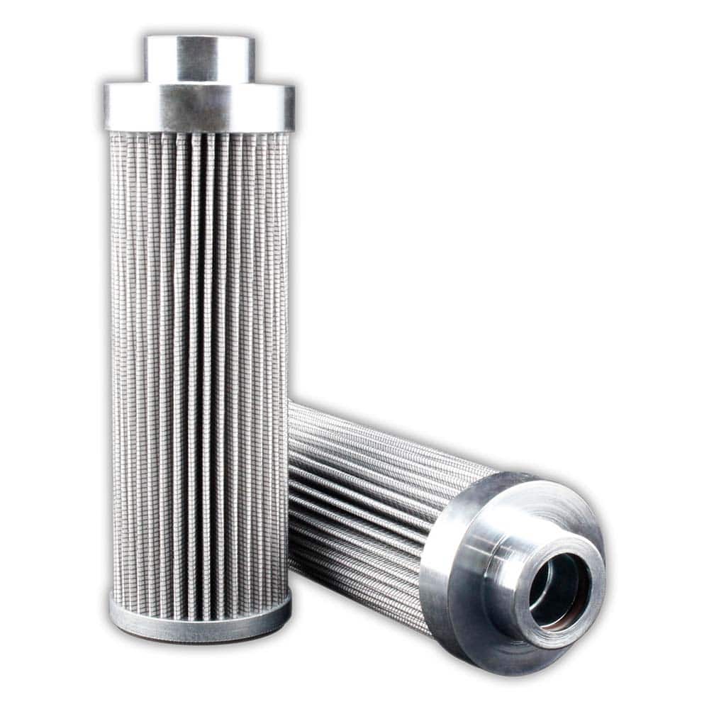 Replacement/Interchange Hydraulic Filter Element: Microglass, 10 µ