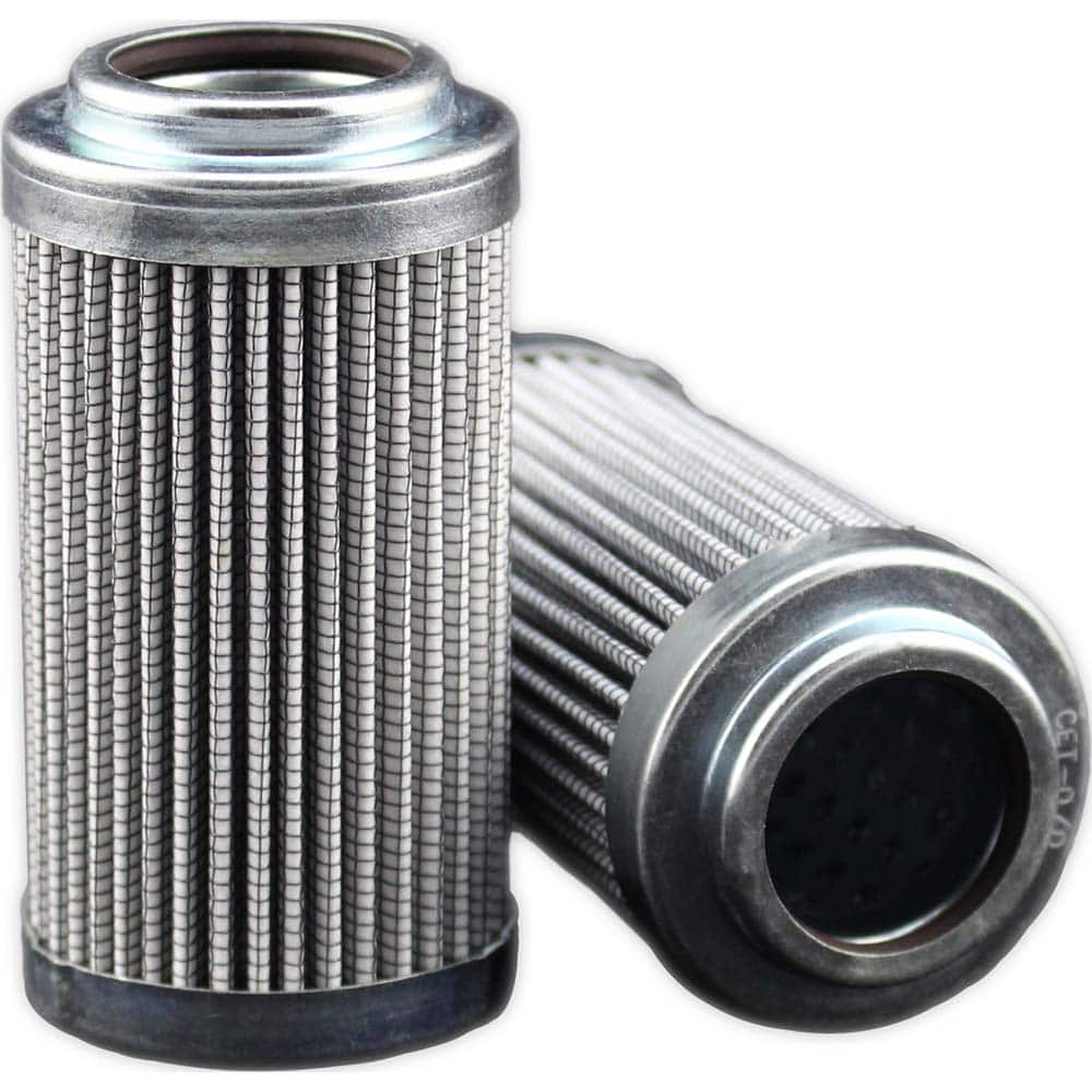 Replacement/Interchange Hydraulic Filter Element: Microglass, 10 µ