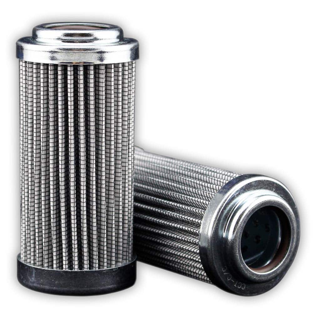 Replacement/Interchange Hydraulic Filter Element: Microglass, 10 µ