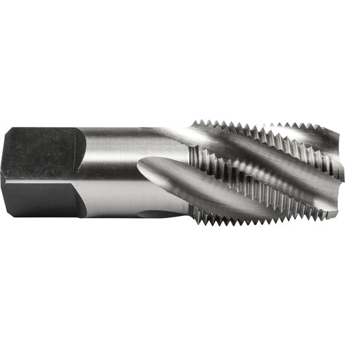 1/4″- 18 4 Flute Union Butterfield HSS Bright NPTF Pipe Tap Spiral Flute 30 ANSI E-code # 15491/4X18 - Exact Industrial Supply
