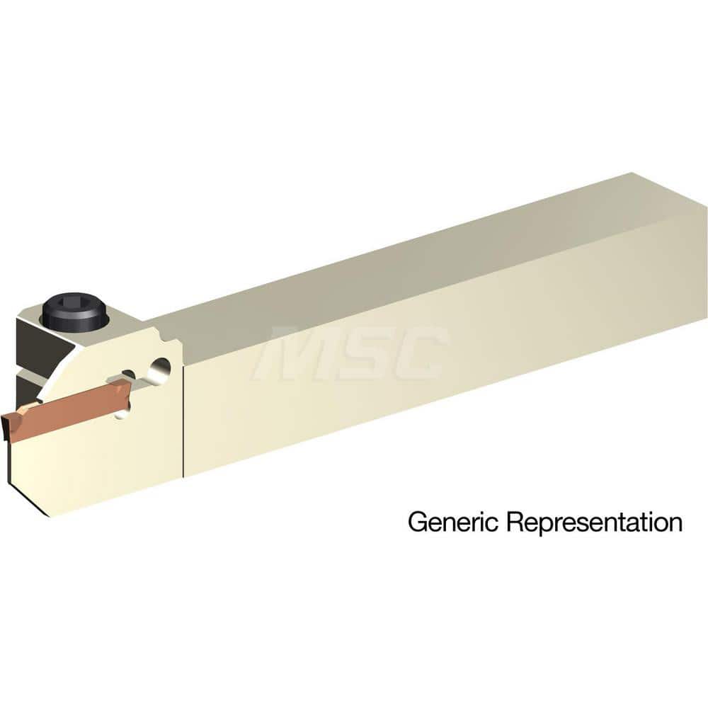 Indexable Cutoff Toolholder: 0.47″ Max Depth of Cut, 0.94″ Max Workpiece Dia, Right Hand 5/8″ Shank Height, 5/8″ Shank Width, Uses GCMN Inserts, Series GND