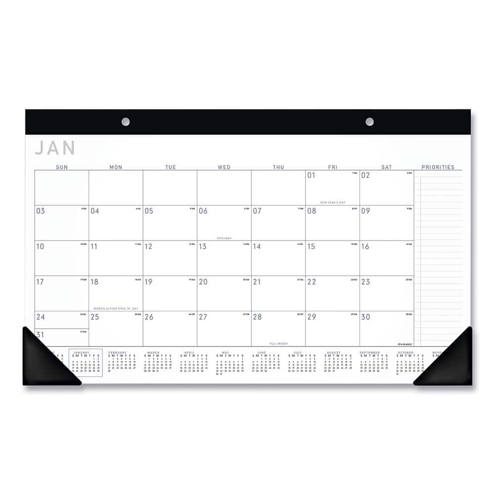 AT-A-GLANCE - Note Pads, Writing Pads & Notebooks Writing Pads & Notebook Type: Desk Pad Size: 18 x 11 - Benchmark Tooling