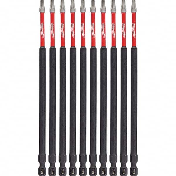 Milwaukee Tool - 1/4" Hex T20 Torx Impact Ready Bit - Benchmark Tooling