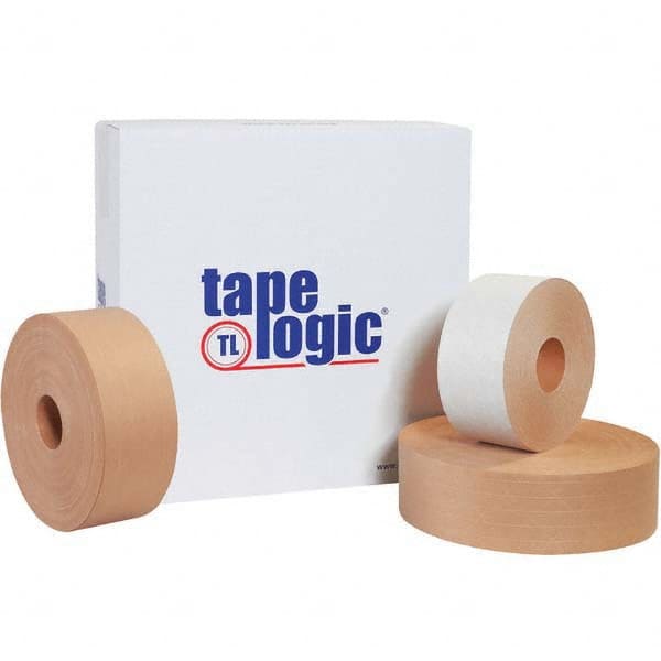 Tape Logic - Pack of (10) 450' Rolls 3" White Water Activated Adhesive Packaging Tape - Benchmark Tooling