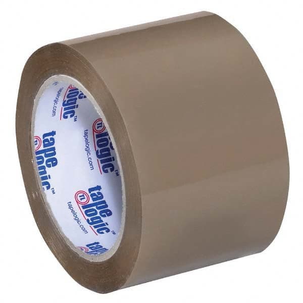 Tape Logic - Pack of (6) 55 Yd Rolls 3" Tan Acrylic Adhesive Packaging Tape - Benchmark Tooling