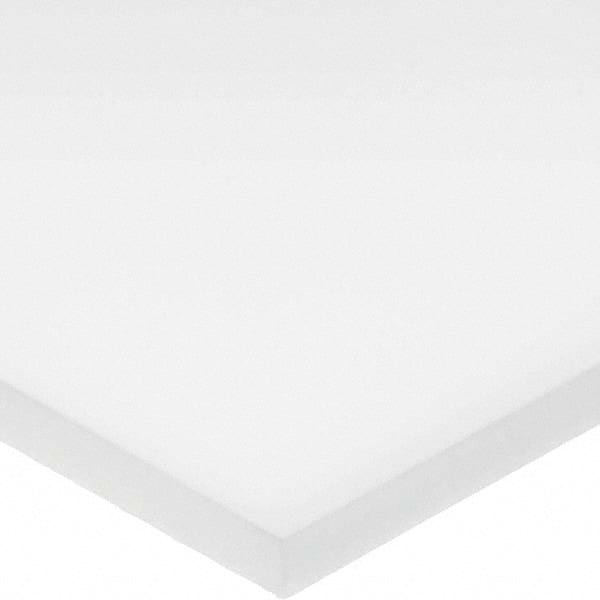 USA Sealing - 6" x 6" x 1/16" Opaque White HDPE Sheet - Benchmark Tooling