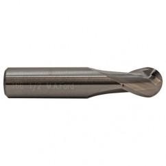 20mm TuffCut GP Stub Length 2 Fl Ball Nose Center Cutting End Mill - Benchmark Tooling