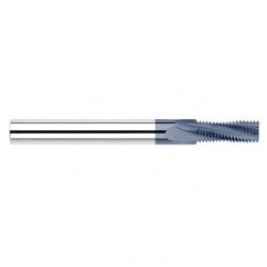 0.3600″ Cutter Diameter × 0.8750″ (7/8″) Length of Cut Carbide Multi-Form M12-1.75 Thread Milling Cutter, 4 Flutes, AlTiN Coated - Benchmark Tooling